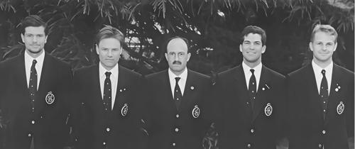 Gianluca Patuzzo, Harry Sprecher, Ricky Moos, Stefan Gort, Alain Krapl